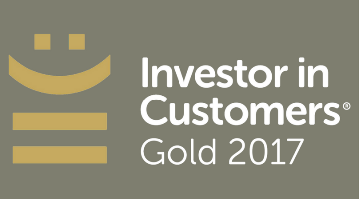 Investor in Customers Gold 2017