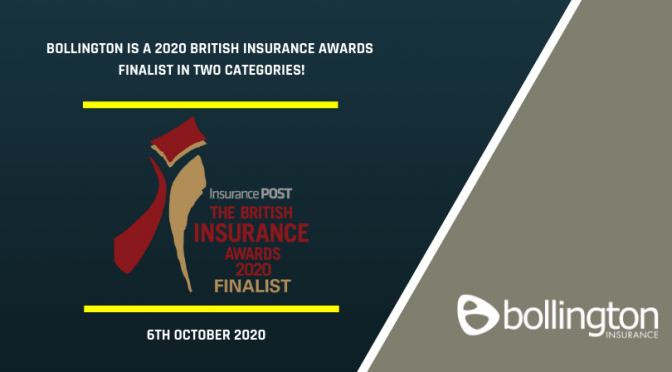 Bollington Insurance finalists in two categories at British Insurance Awards