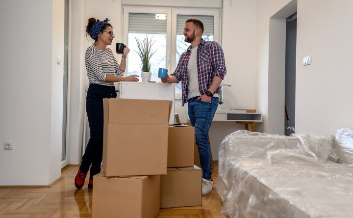 couple renting flat